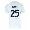 Muški Nogometni Dres Inter Milan Manuel Akanji #25 Gostujuci 2025-26 Kratak Rukav